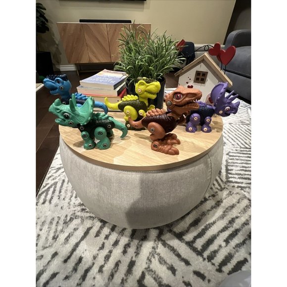 Take Apart Dinosaur Toy Velociraptor Triceratops T-Rex STEM Educational - Picture 7 of 7